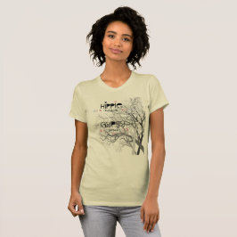 Camiseta Árbol gitano del alma del corazón del Hippie de la