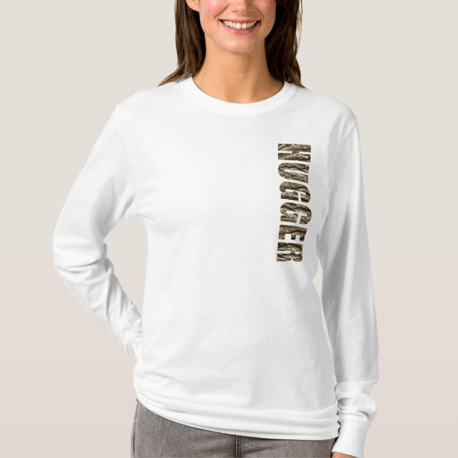 Camiseta Árbol Hugger ama árboles (Anverso)