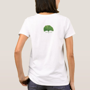 Camiseta Árbol Hugger, Leaf Lover - Ginkgo