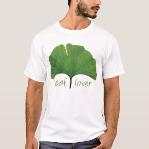 Camiseta Árbol Hugger, Leaf Lover - Ginkgo