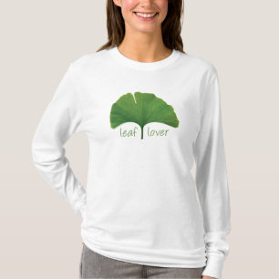 Camiseta Árbol Hugger, Leaf Lover - Ginkgo
