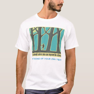 Camiseta Árbol Hugger, Senderismo