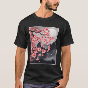 Camiseta Árbol japonés de cerezo sakura