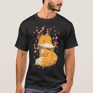 Camiseta Árbol japonés de flores de cerezo de flores Sakura