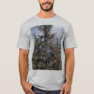 Camiseta Árbol mágico de Navidad al atardecer