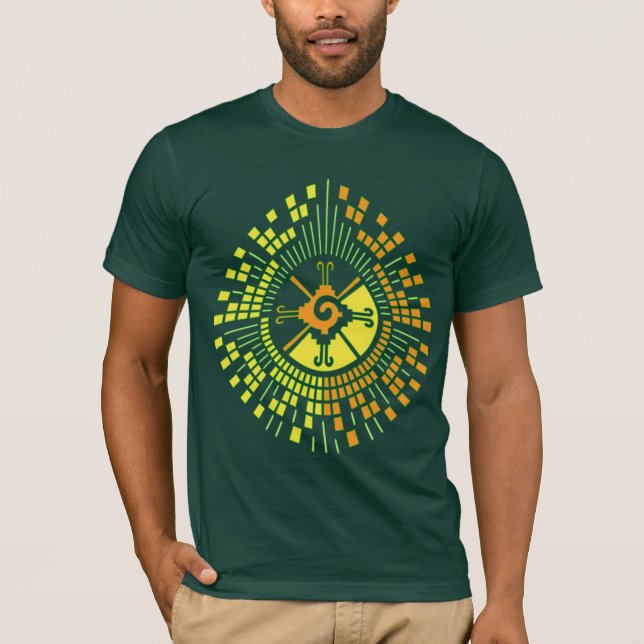 Camiseta Árbol maya de la DNA de Hunab Ku (Anverso)
