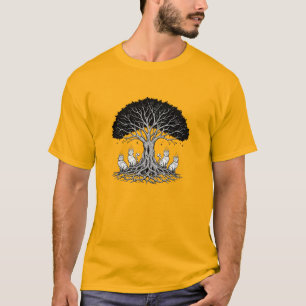 Camiseta árbol místico de la vida