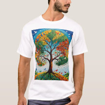 Árbol mítico de estaciones - Arte de brillantes