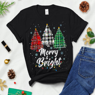 Camiseta Árbol navideño amargo y brillante - dulce y brilla