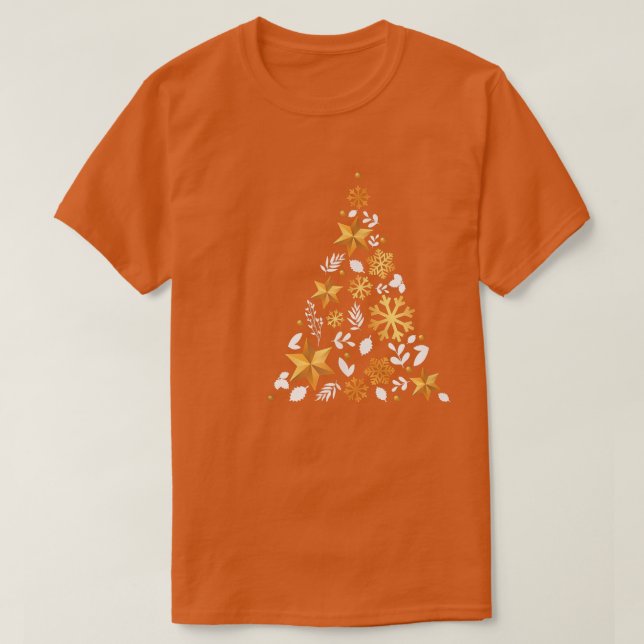 Camiseta Árbol navideño de lujo (Diseño del anverso)