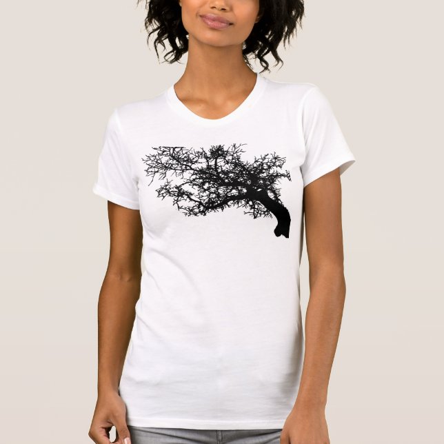 CAMISETA ÁRBOL NEGRO (Anverso)