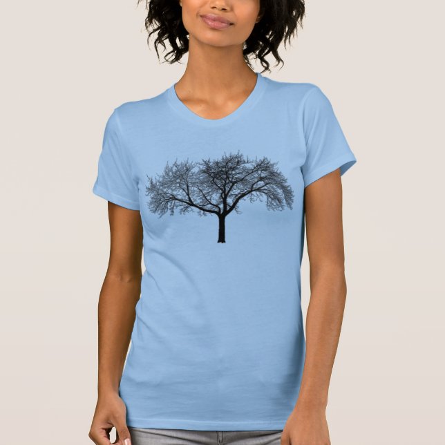Camiseta Árbol negro (Anverso)