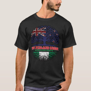 Camiseta Árbol nigeriano neozelandés de Nigeria