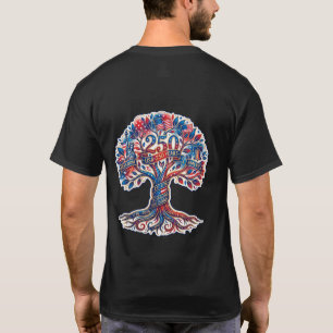 Camiseta Árbol Patriótico para el 250 aniversario de Estado