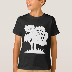 Camiseta Árbol personalizado - Blanco