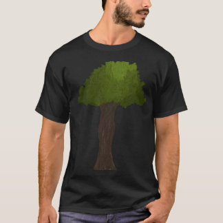 Camiseta Árbol pintado detallado