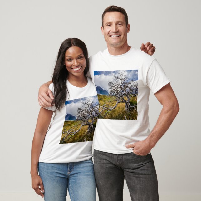 Camiseta Árbol quemado, Torres del Paine, Chile (Unisexo)