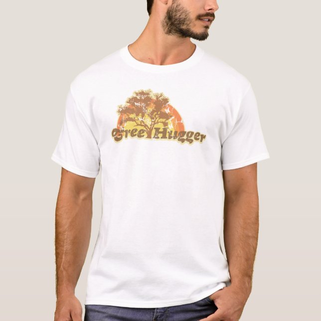Camiseta Árbol retro Hugger (Anverso)