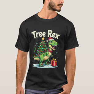Camiseta Árbol Rex T Navidades Rex Luces Ornamentos