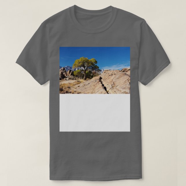 Camiseta Árbol solitario en las colinas de Alabama (Diseño del anverso)