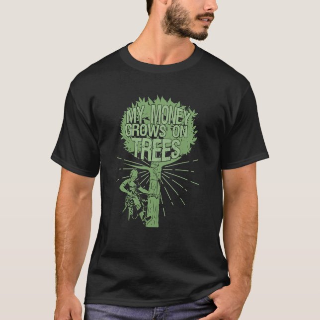 Camiseta Árbol-Trimmer Arboricultor Arborisco (Anverso)