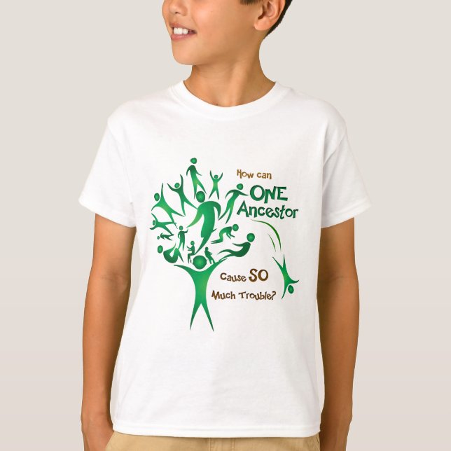 Camiseta Árbol Un Ancestro (Anverso)