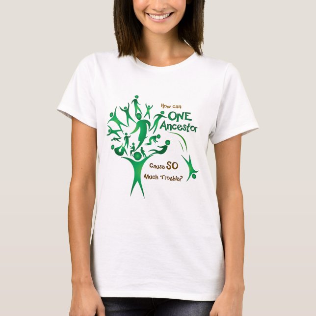 Camiseta Árbol Un Ancestro (Anverso)