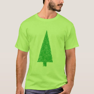 Camiseta Árbol verde. Navidad, abeto, árbol imperecedero