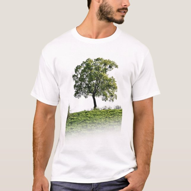 Camiseta Árbol verde v1 (Anverso)