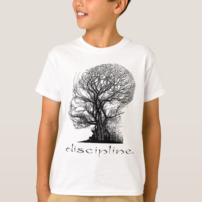 Camiseta Árbol y logotipo de la disciplina (Anverso)