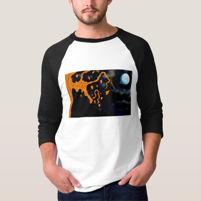 Camiseta Árbol y luna (Anverso)
