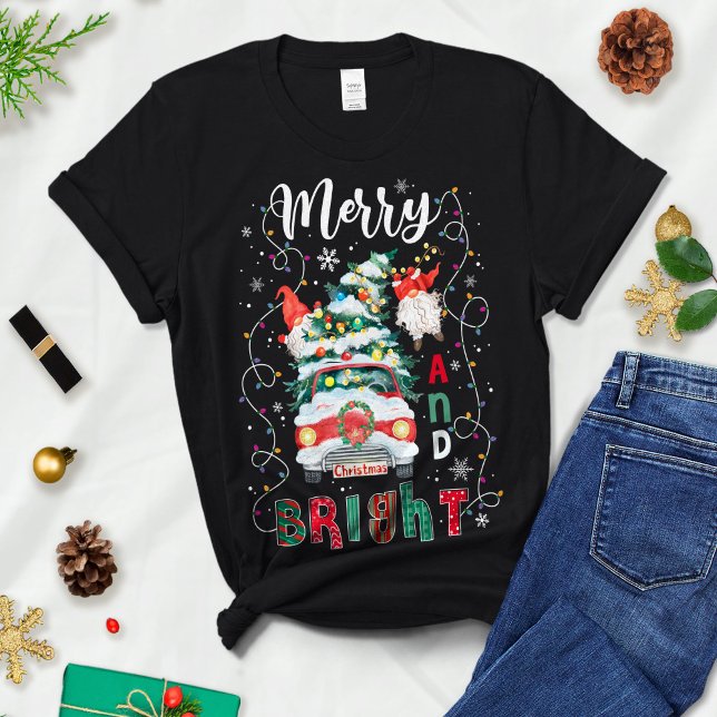 Camiseta Árbol y luz navideños, regalo para Navidad (Subido por el creador)