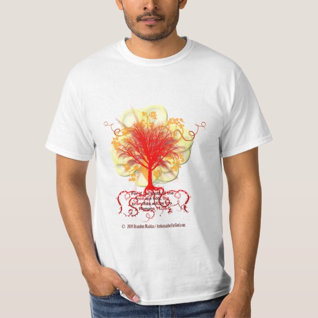 Camiseta Árbol y raíces (Anverso)