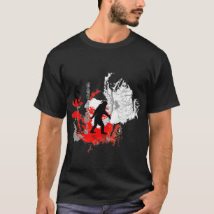 Camiseta Arbolado ido del logo* del *black de Squatchin