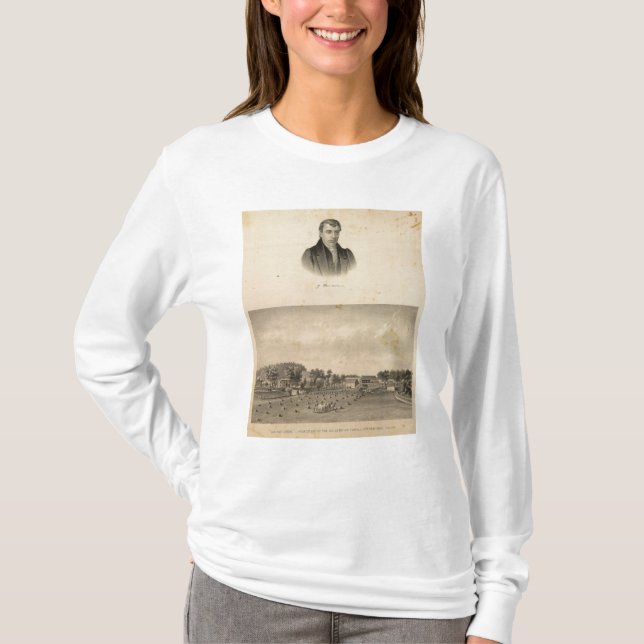 Camiseta Arboleda de la nuez, el condado de Rockbridge (Anverso)