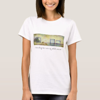 Camiseta árboles a lo largo del río
