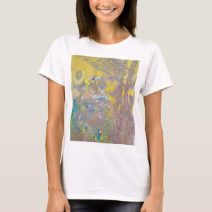Camiseta Árboles con fondo amarillo, Redon