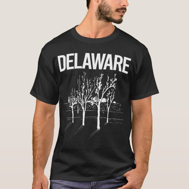 Camiseta Árboles de la calle Delaware (Anverso)