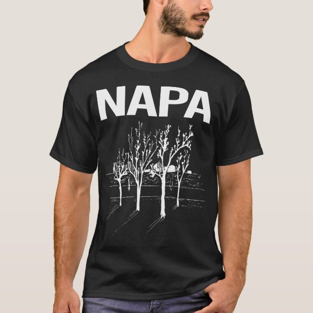 Camiseta Árboles de la calle Napa (Anverso)