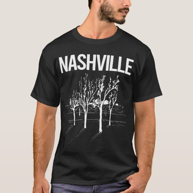 Camiseta Árboles de la calle Nashville (Anverso)