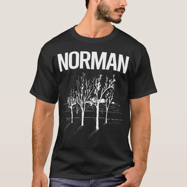 Camiseta Árboles de la calle Norman (Anverso)