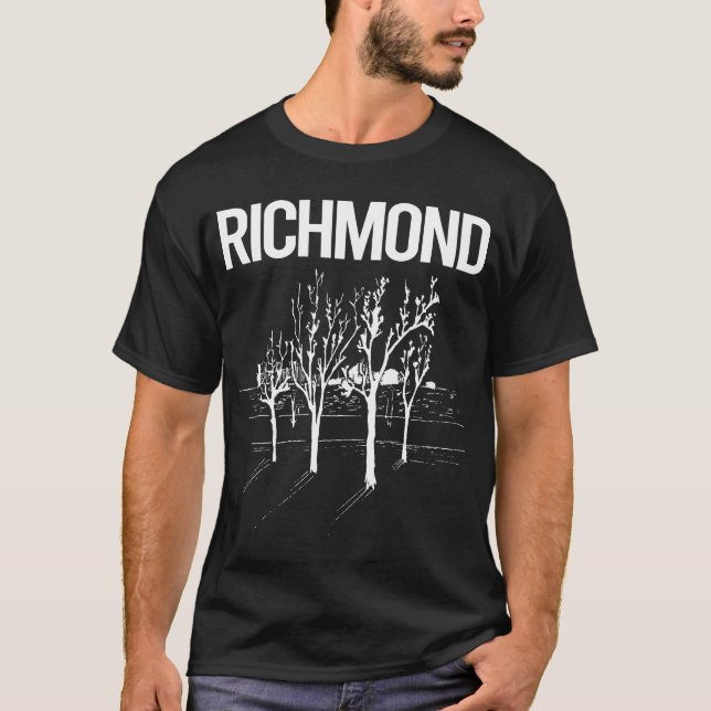 Camiseta Árboles de la calle Richmond (Anverso)