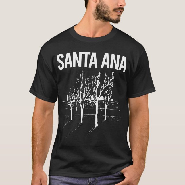Camiseta Árboles de la calle Santa Ana (Anverso)