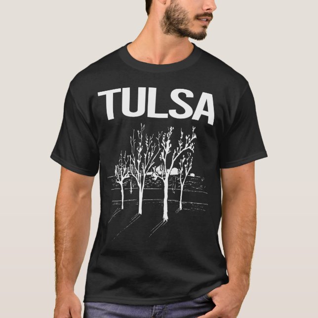Camiseta Árboles de la calle Tulsa (Anverso)