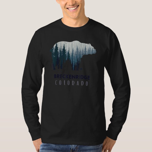 Camiseta Árboles de las montañas de Colorado Travelbreckenr (Anverso)