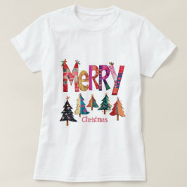 Camiseta Árboles de navidad