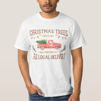 CAMISETA ÁRBOLES DE NAVIDAD