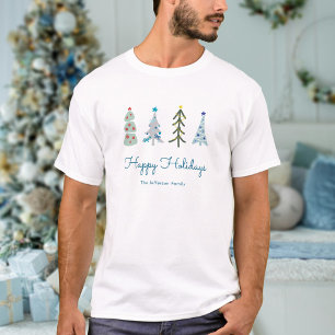 Camiseta Árboles de Navidad baratos escandinavos