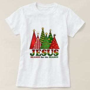 Camiseta Árboles de navidad de Jesús