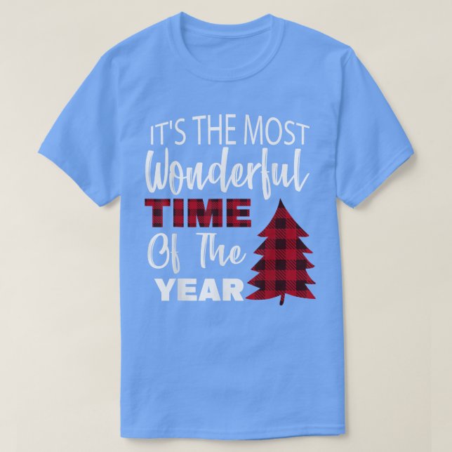 Camiseta Árboles de Navidad es el momento más maravilloso d (Diseño del anverso)